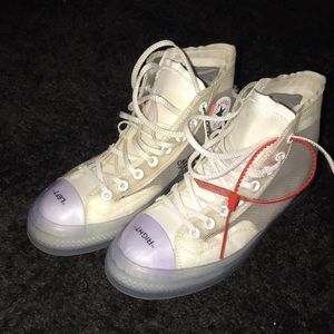 Off-White Vulcanized Converse